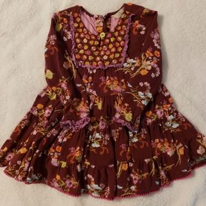 Adorable Lined Matilda Jane Fall dress Size 2